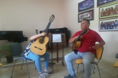 Na majstorskim radionicama kod Aleksandra Hadži-Đorđevića.