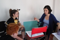 Na majstorskoj radionici kod profesorke Nataše Jokić.